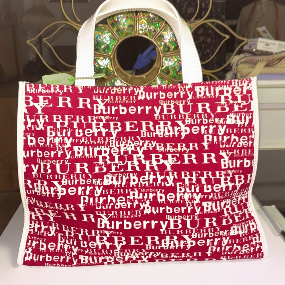 AUTHENTIC RARE BURBERRY LONDON HANDBAG - Picture 4 of 15